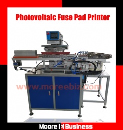 Photovoltaic Eletronic Components Fuse Automatic Pad Printer Printing Machine