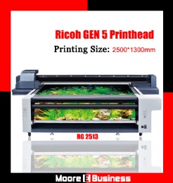 Industrial UV Flatbed Inkjet Printer
